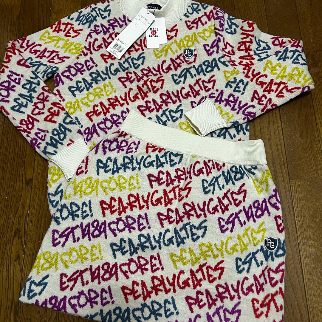 PEARLY GATES セットアップニット