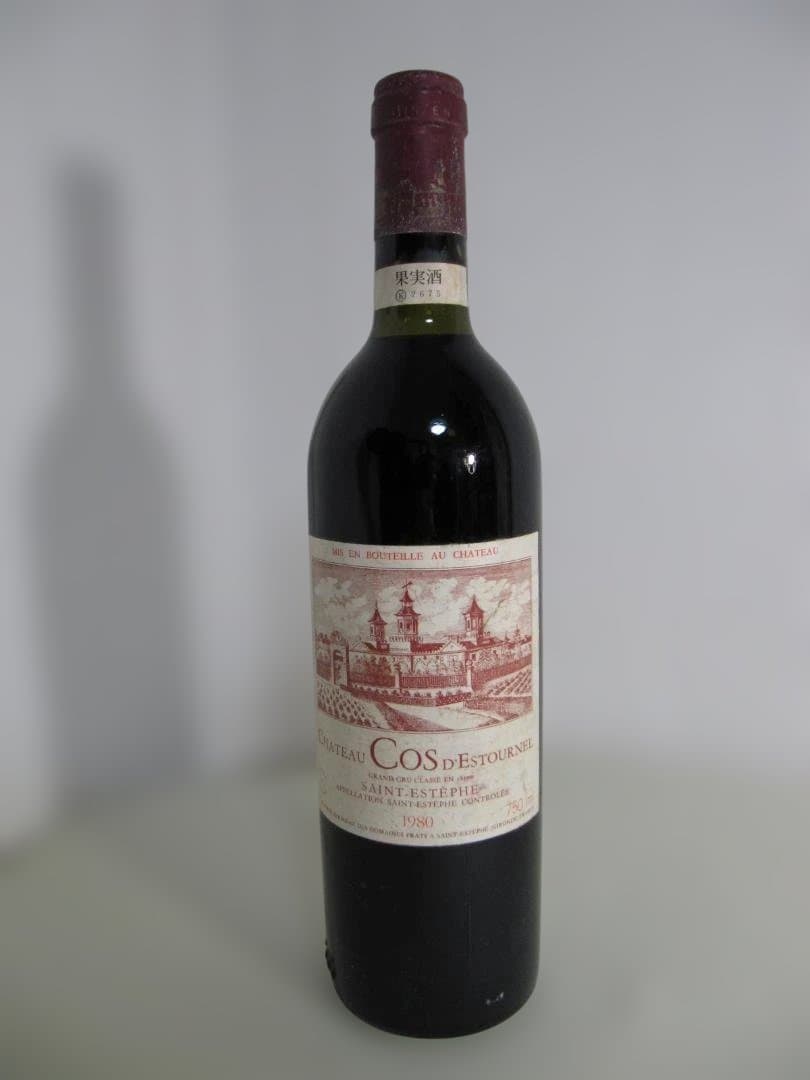 シャトー　コス　デストゥルネル 1980 年　赤ワイン　750ml