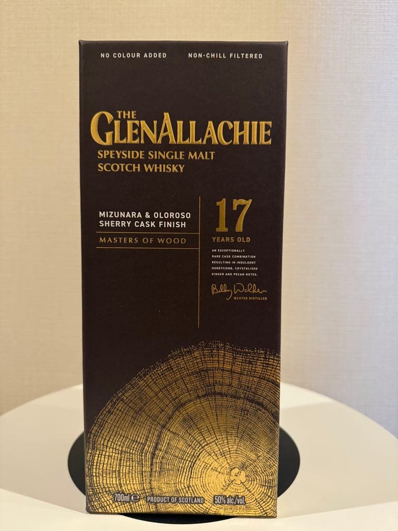 グレンアラヒー 17年マスターズオブウッド ミズナラオロロソシェリーフィニッシュ