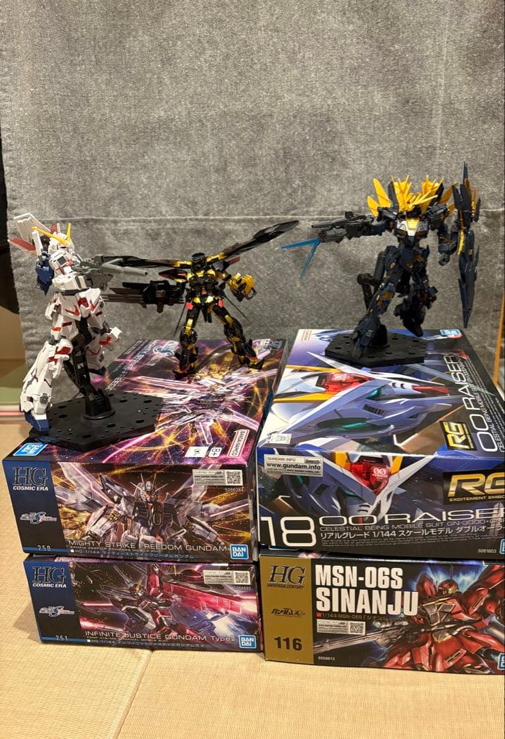 ガンプラまとめ売り　7体セット