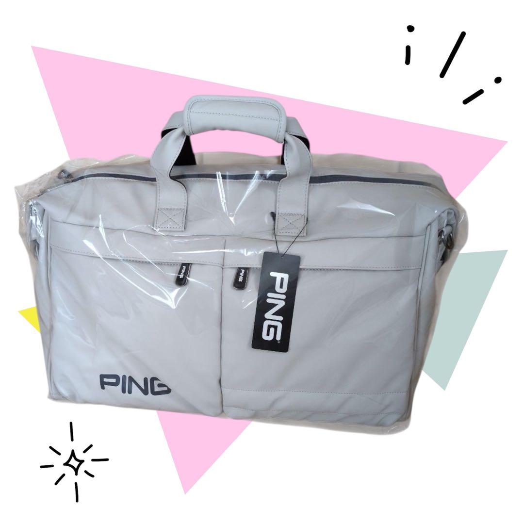 値下期間中⭐️PING ピンゴルフボストンバッグ新品未使用
