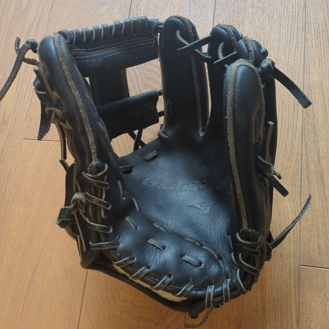 Global Elite 硬式グローブ Dlink NEO 黒 型付け済み