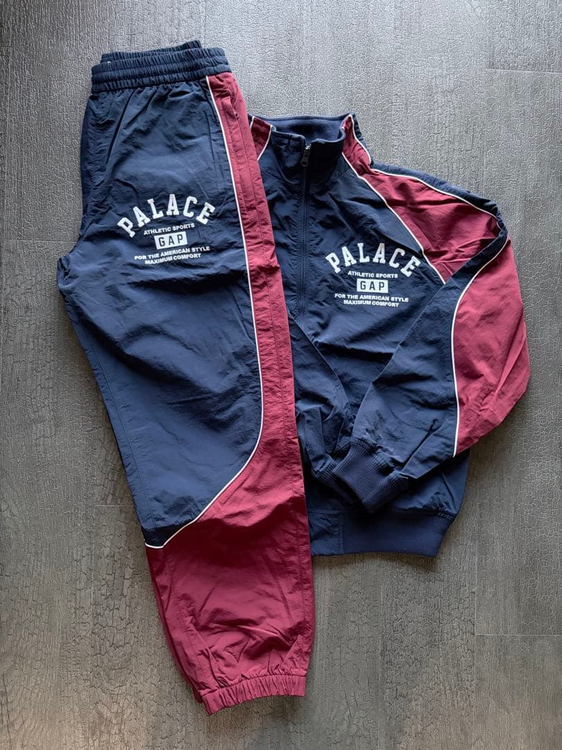 PALACE x Gap Nylon Track セット　S パレス