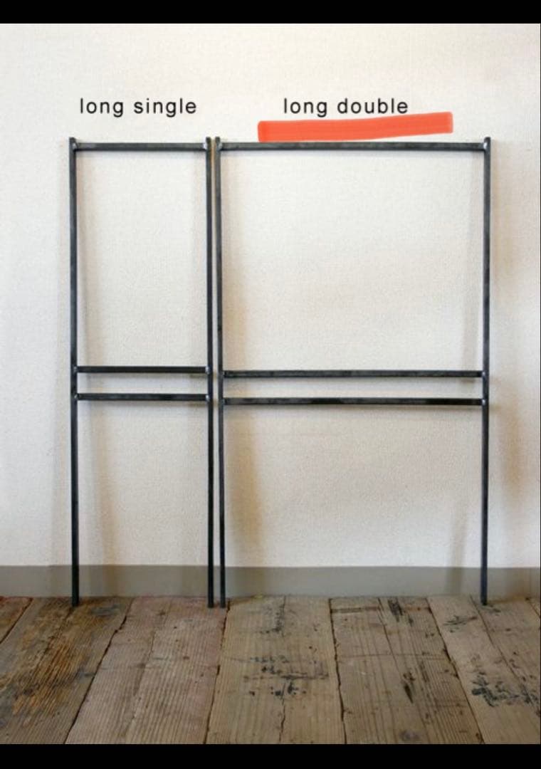 SQUARE アイアンラック　鉄脚のみ　アイアンレッグ