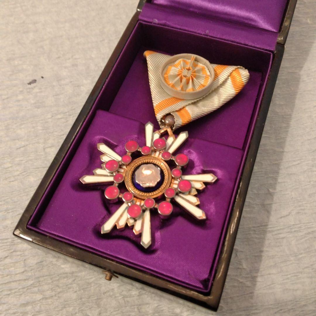 お値下げ　勲章　勲四等瑞宝章　略章なし