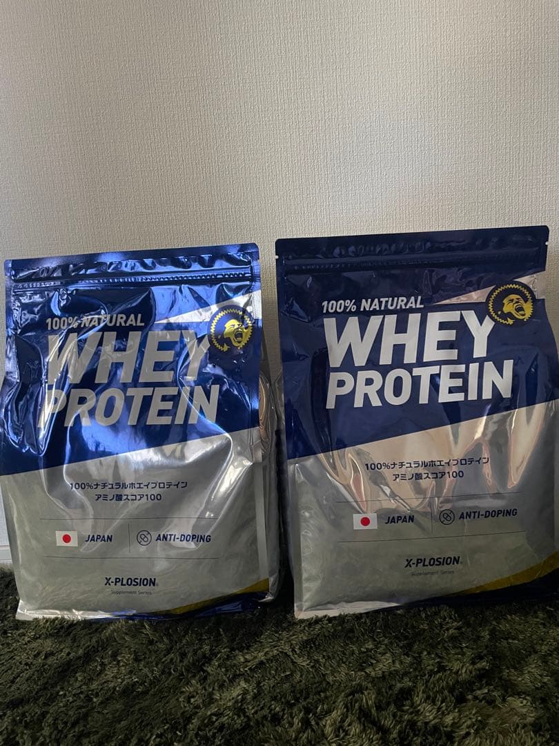 エクスプロージョン 100%ナチュラルホエイプロテイン プレーン味 3kg