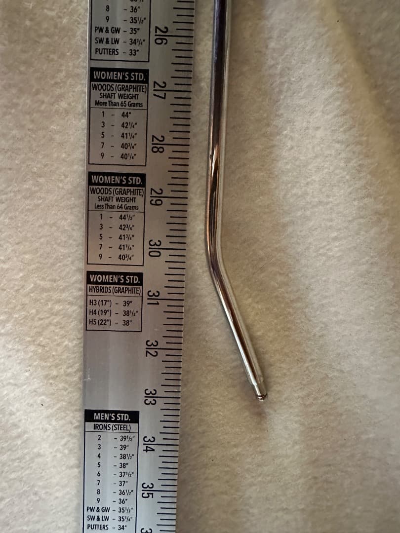 べノックパター用シャフト