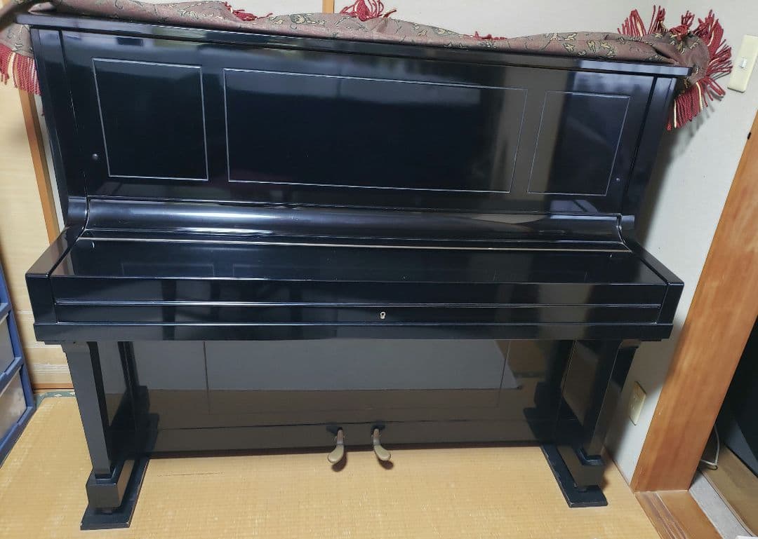YAMAHA　アップライトピアノ　U1A　製造番号109638