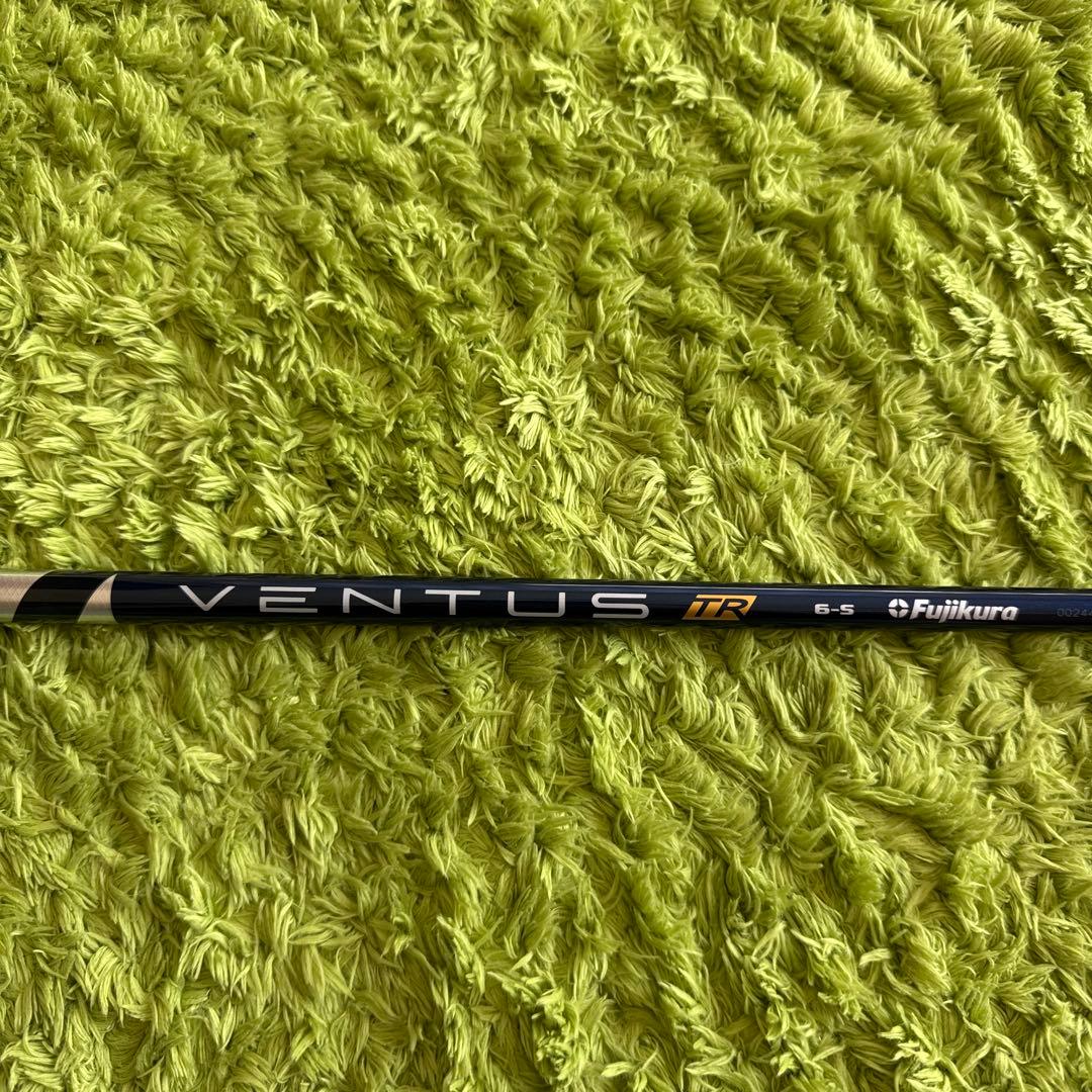 テーラーメイドスリーブ付　TMC赤シール付 フジクラ　22ベンタスTRブルー6S