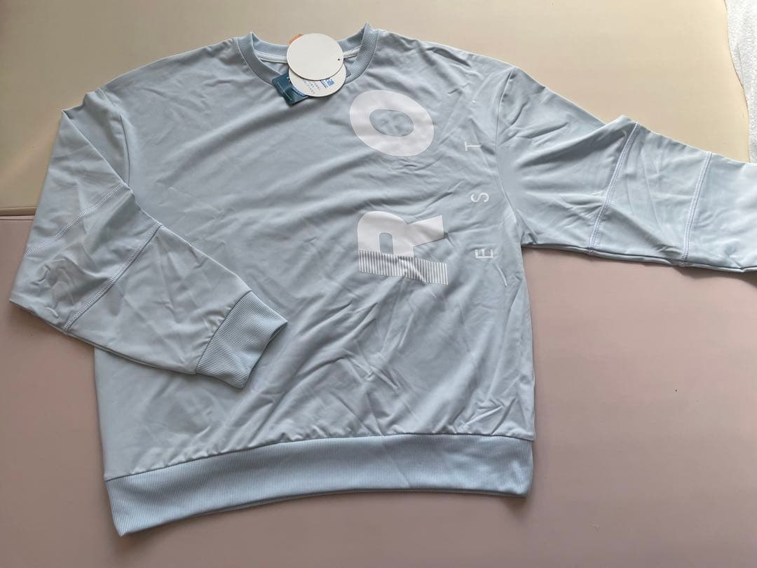 新品　ロキシー　セットアップ　水色　ジャージ　スポーツウェア