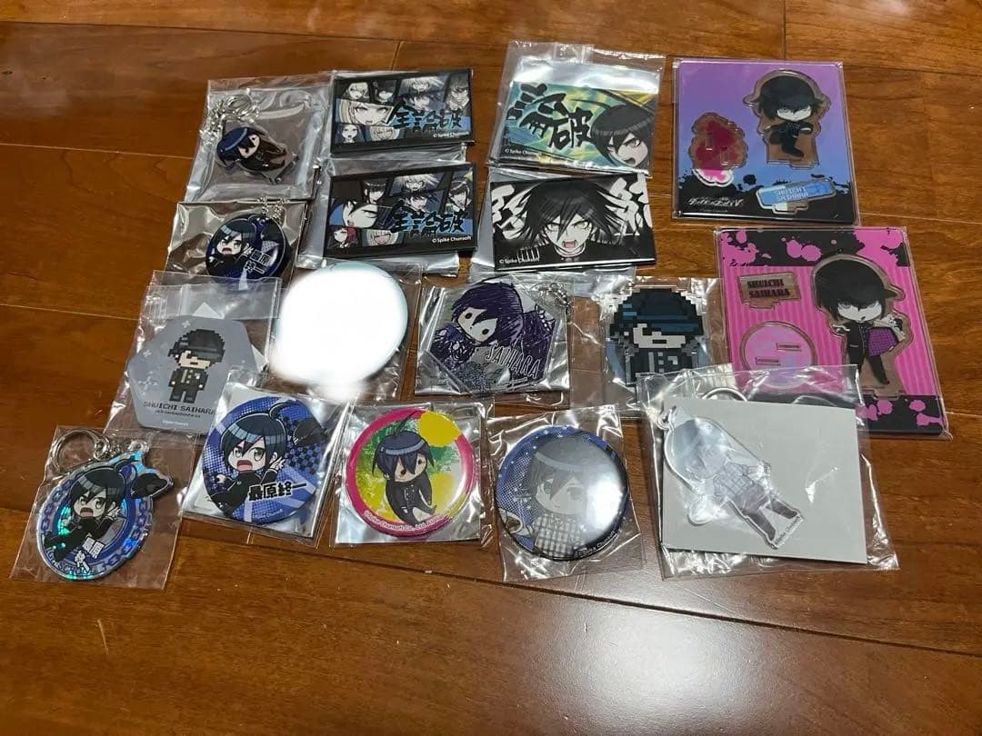 ダンガンロンパ  最原　反論缶バッジ　　終結　グラフアート　キャラクレ