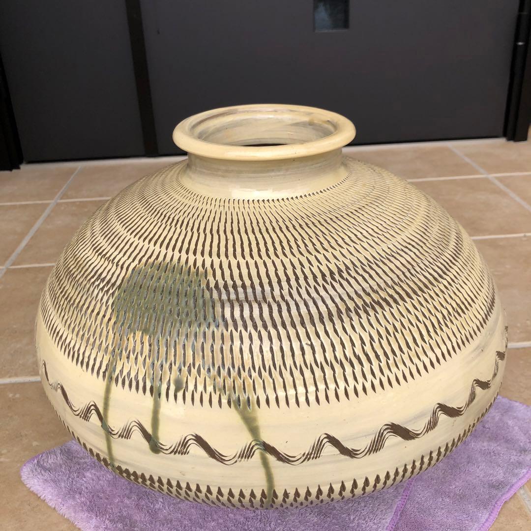 小鹿田焼　壺　花瓶　骨董品