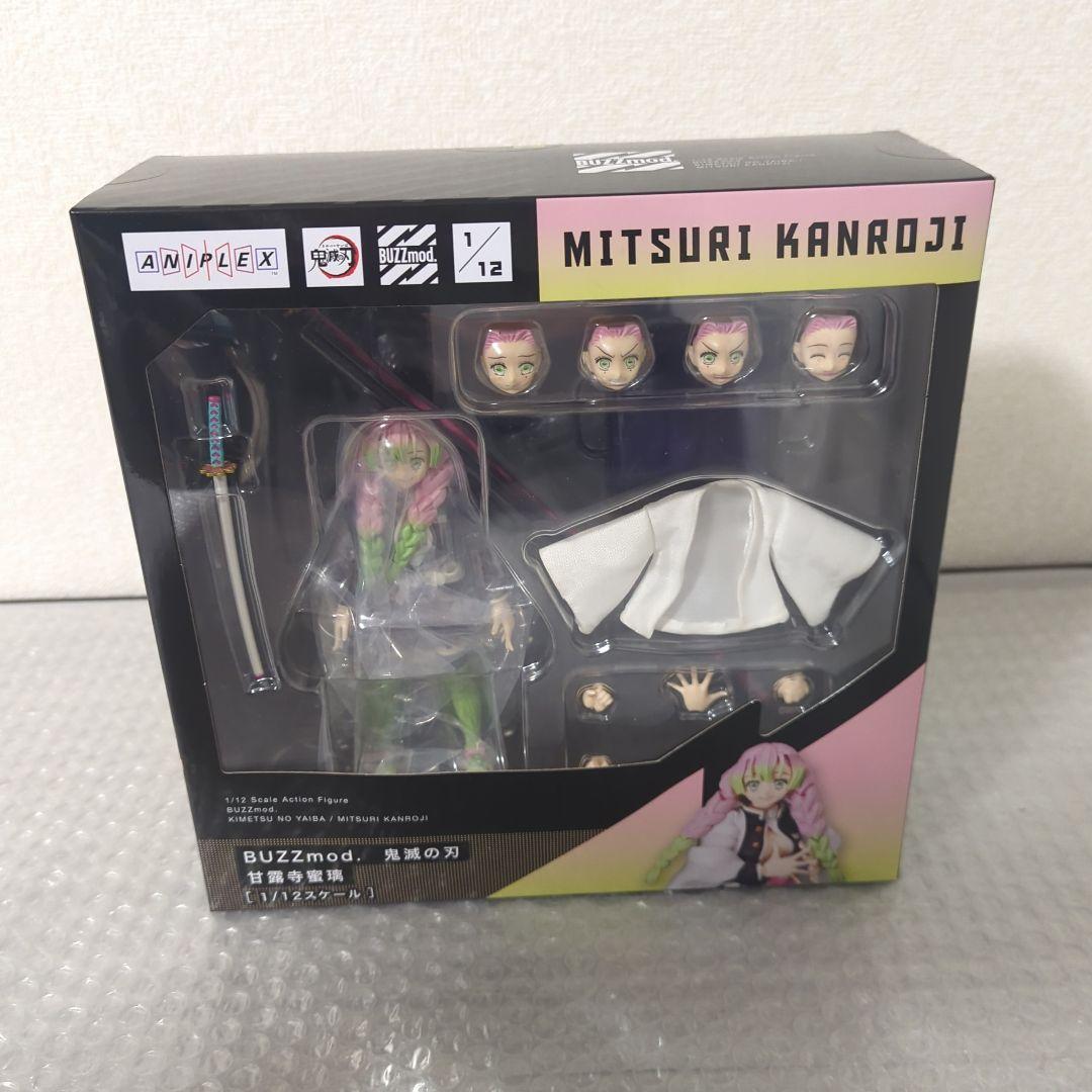 〚希少〛BUZZmod. 鬼滅の刃 甘露寺蜜璃 1/12 アクション フィギュア