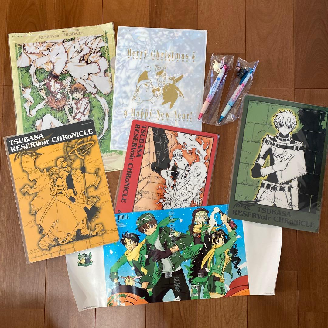 ツバサ・クロニクル　クリアファイル、下敷き、シャーペンセット