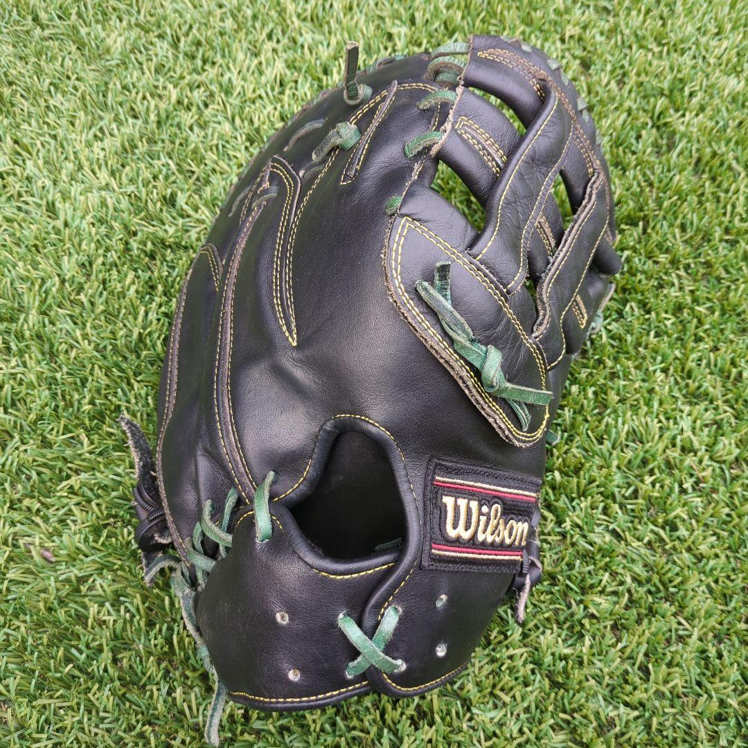 ウィルソン　軟式　ファーストミット　小指２本　日本製