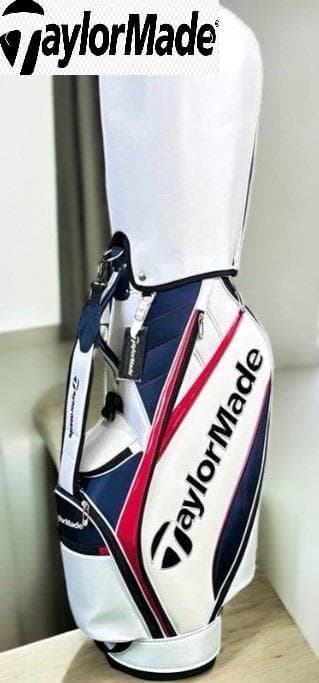 新品未使用展示品　TaylorMade 高級商品トリコロール ゴルフバッグ