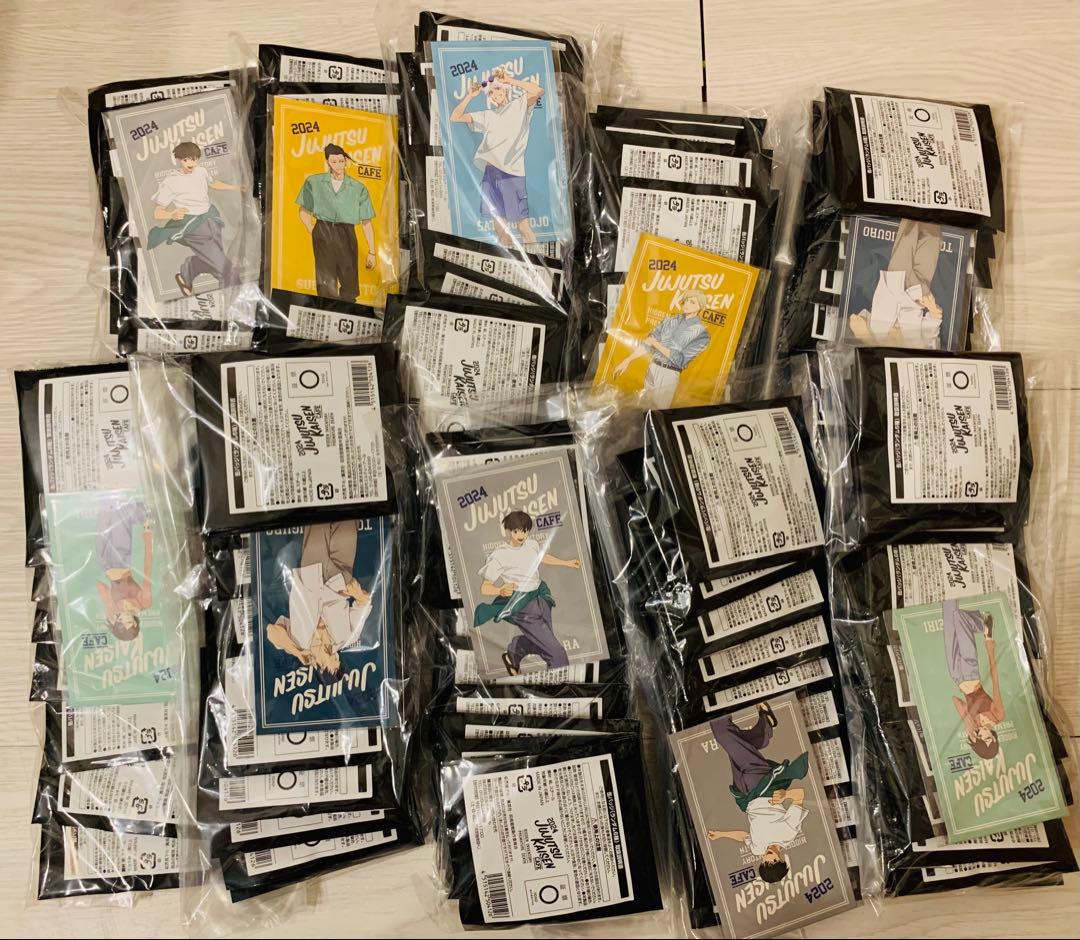 呪術廻戦カフェ　懐玉・玉折　缶バッジ　未開封　100個