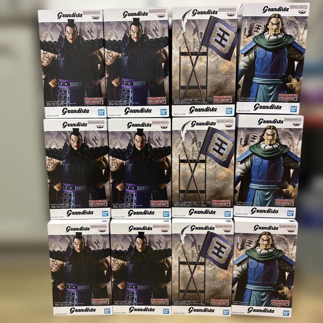 【未開封】【送料無料】【１２個】キングダム 王騎 騰 フィギュア