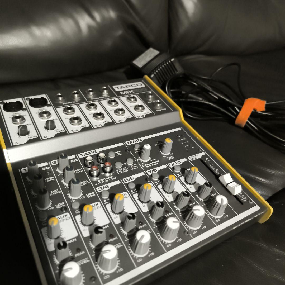 TAPCO MIX100 アナログミキサー