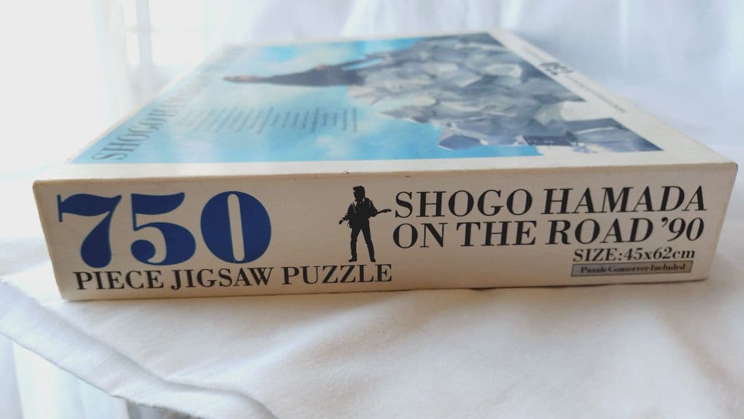 浜田省吾ON THE ROAD'90 ジグソーパズル750ピース　＆　ステッカー