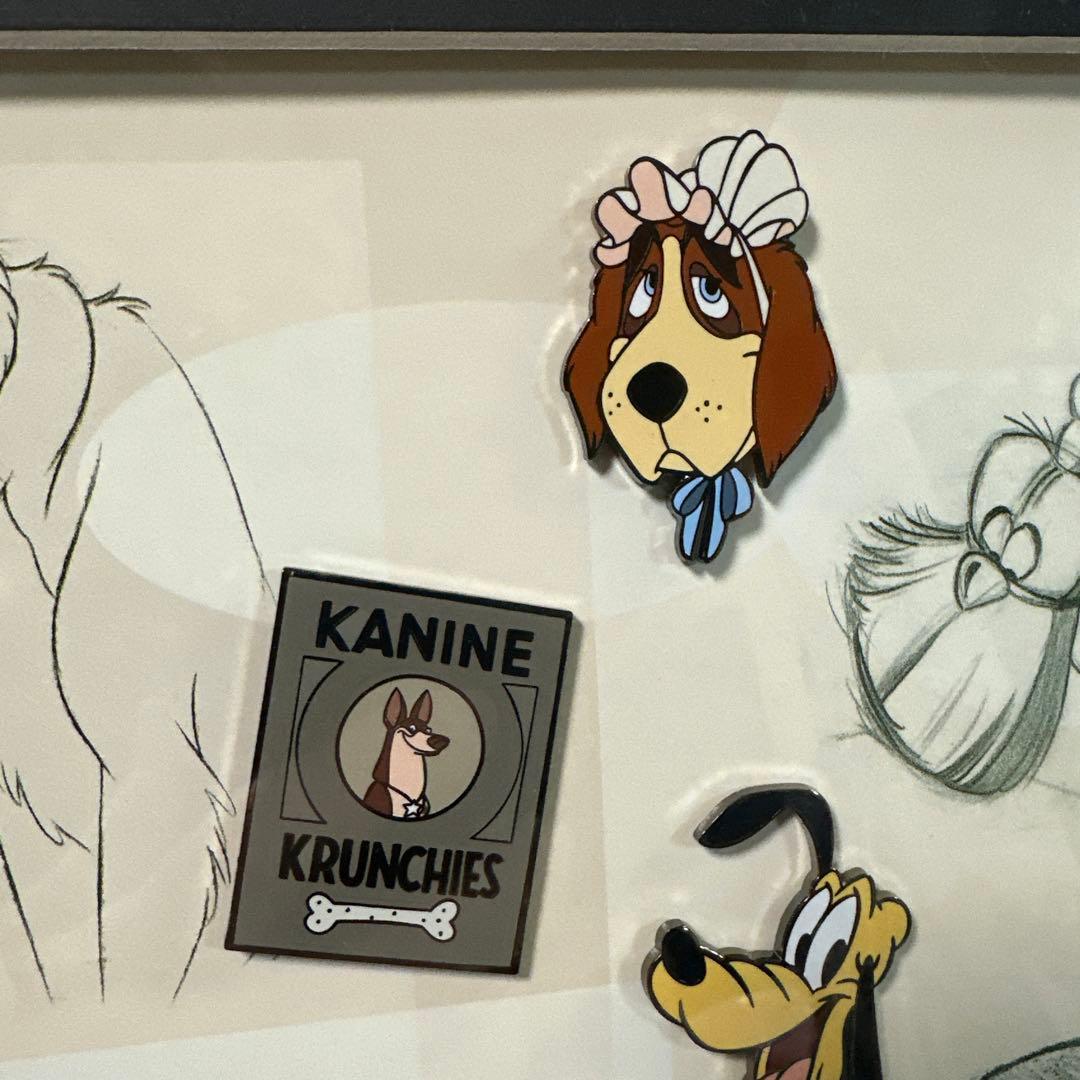 2002ディズニー犬のキャラクターピンズフレーム