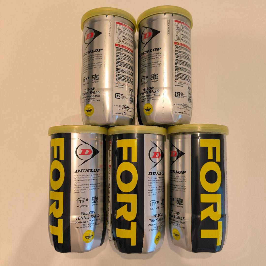 『新品』ダンロップ　フォート硬式テニスボール15個セット