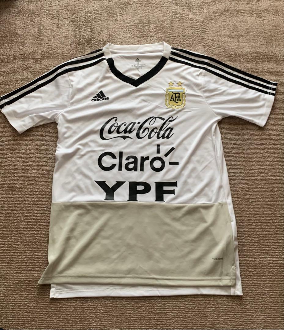 アルゼンチン代表 adidas シャツ 白