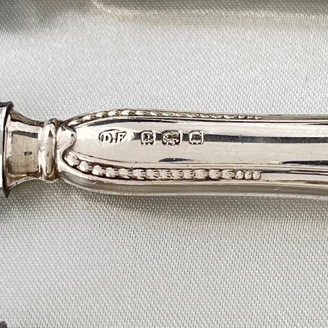 【Josiah Williams 】 【純銀ハンドル】 ティーナイフ 6本