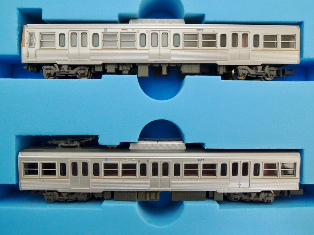 マイクロエース 京王 井の頭線 3000系 側面帯入・ベージュ5両セット