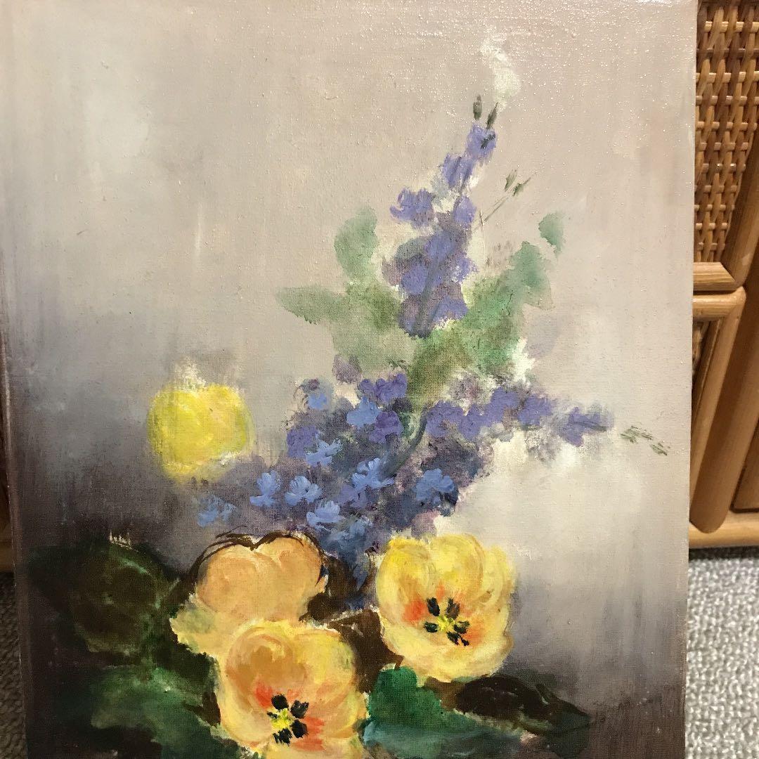 ヨーロッパ絵画　油絵　コッコ　F4号