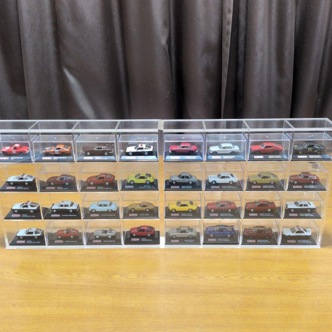REAL-X 1/72 SKYLINE　Fairlady-Z等32台セット