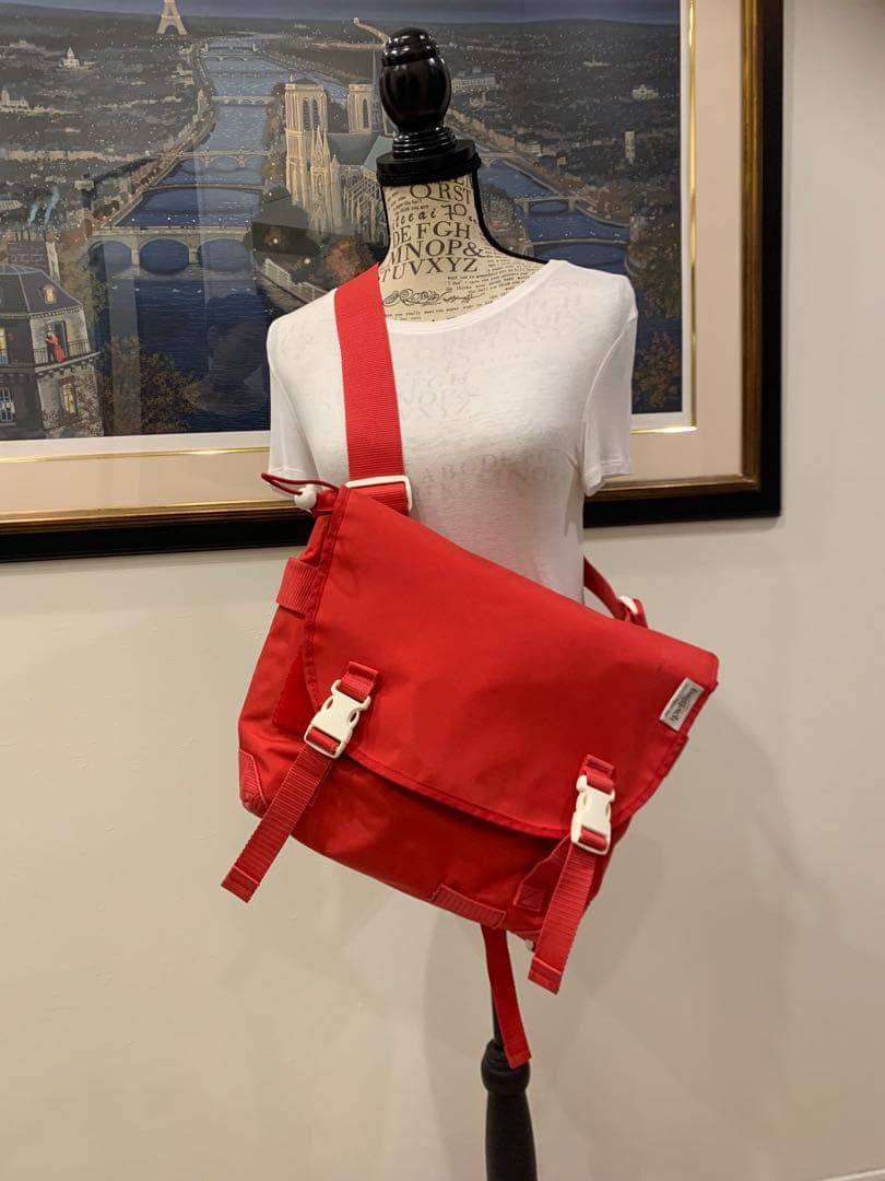 p*3様 バッグジャック　メッセンジャーバッグ　レッド