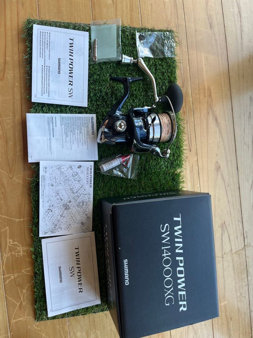 SHIMANO 21TWIN POWER SW14000XG リール中古