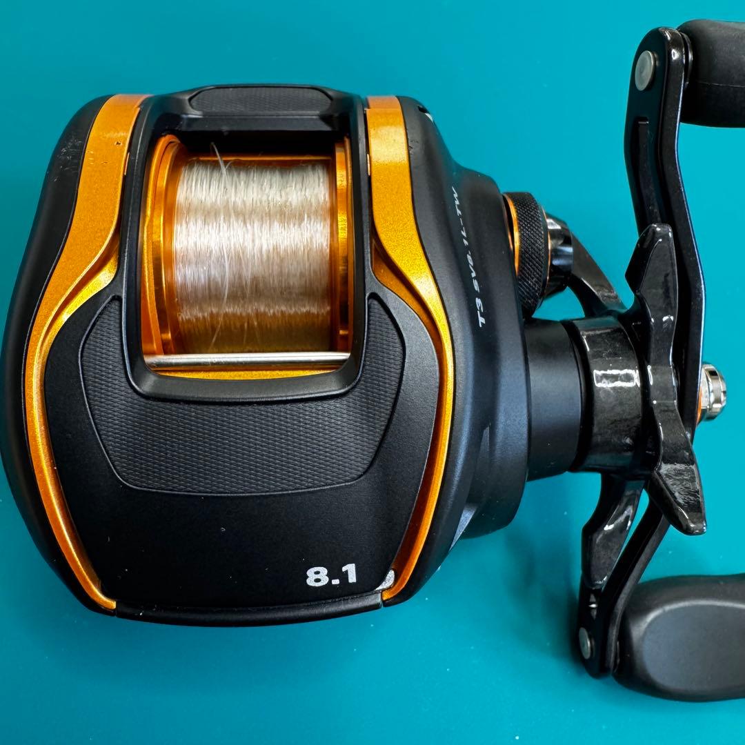 ◉ダイワ T3 SV8.1L-TW ベイトリール 左巻き ベイトフィネス