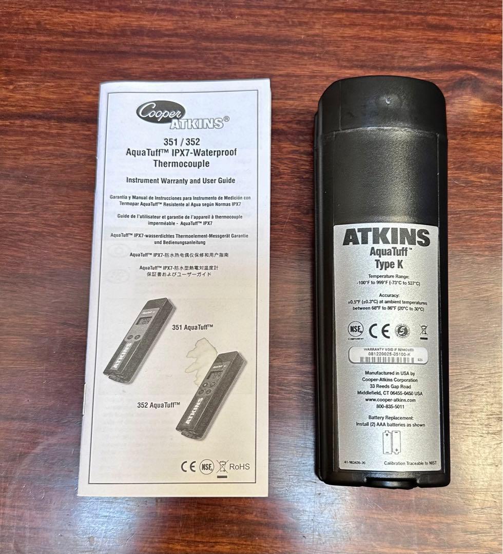 COOPER ATKINS 35100-K熱電対温度計タイプK