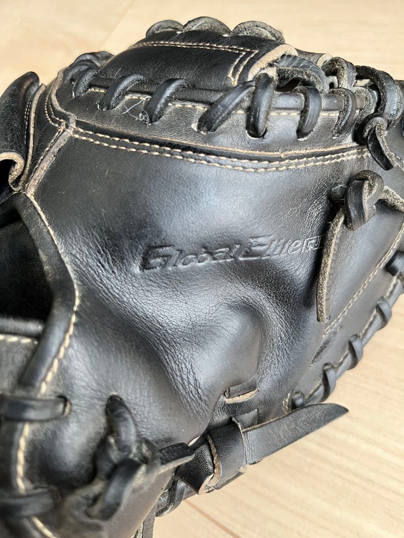 ミズノ 少年用軟式　キャッチーミット　黒