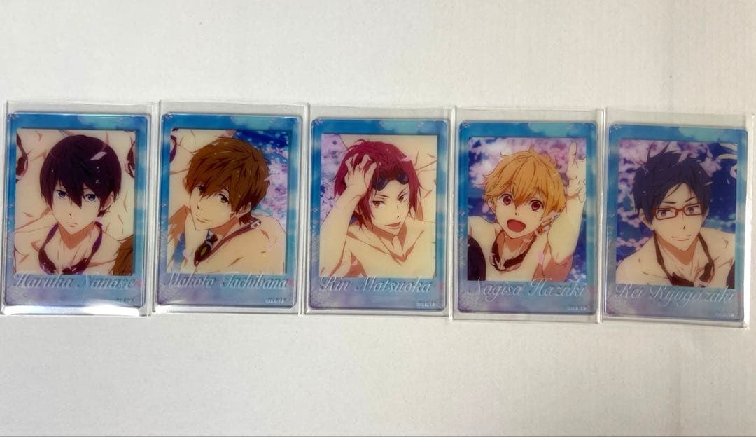 Free! チェキ風クリアカード　61種