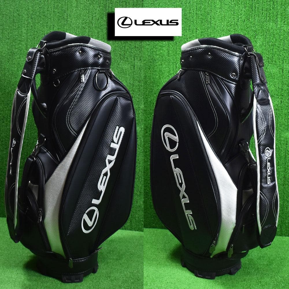 LEXUS/レクサス ゴルフ キャディバッグ９.５型【ブラック】非売品！