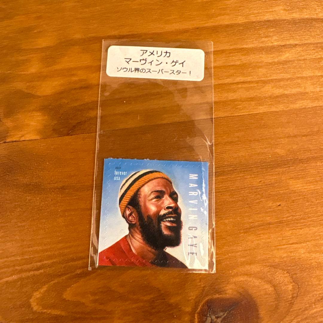 【激レア】マーヴィンゲイ　切手