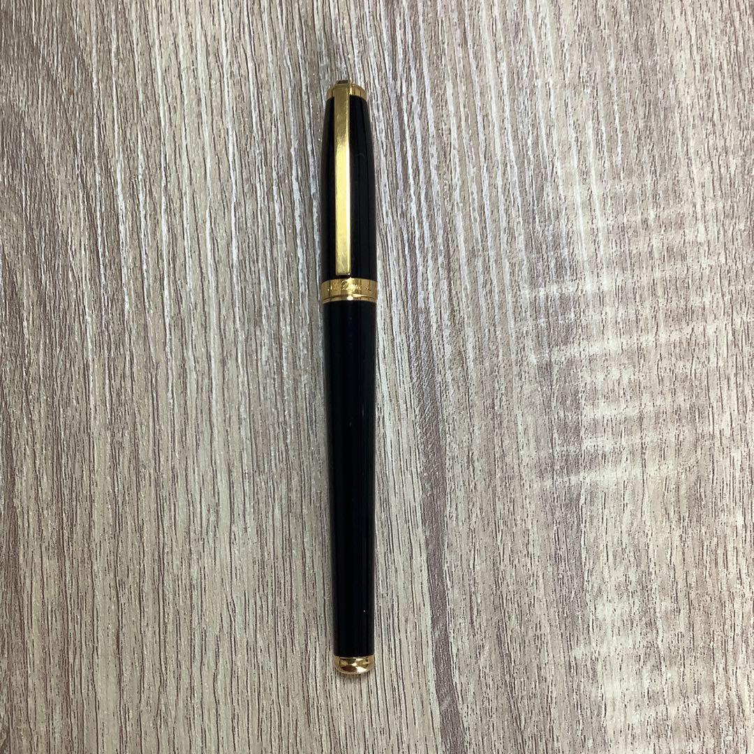 Dupont 万年筆　M K14 黒　ラッカー仕上げ