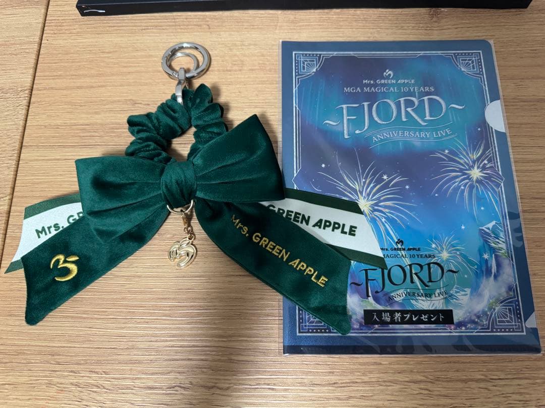 Mrs. GREEN APPLE ペンライトスティックリボン　緑