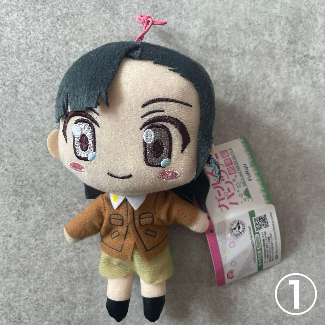 ガールズ&パンツァー劇場版　ぬいぐるみ　 西絹代　アニメグッズ非売品隊長たちです