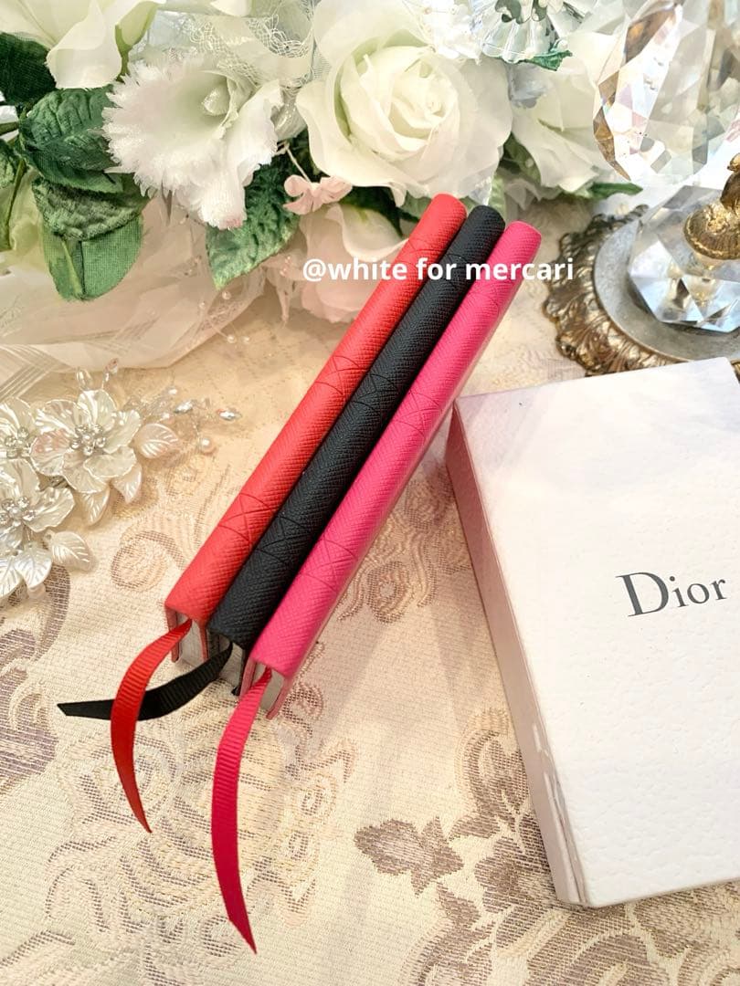 DIOR 非売品 ノートセット3冊プレゼント♡専用ケース付き