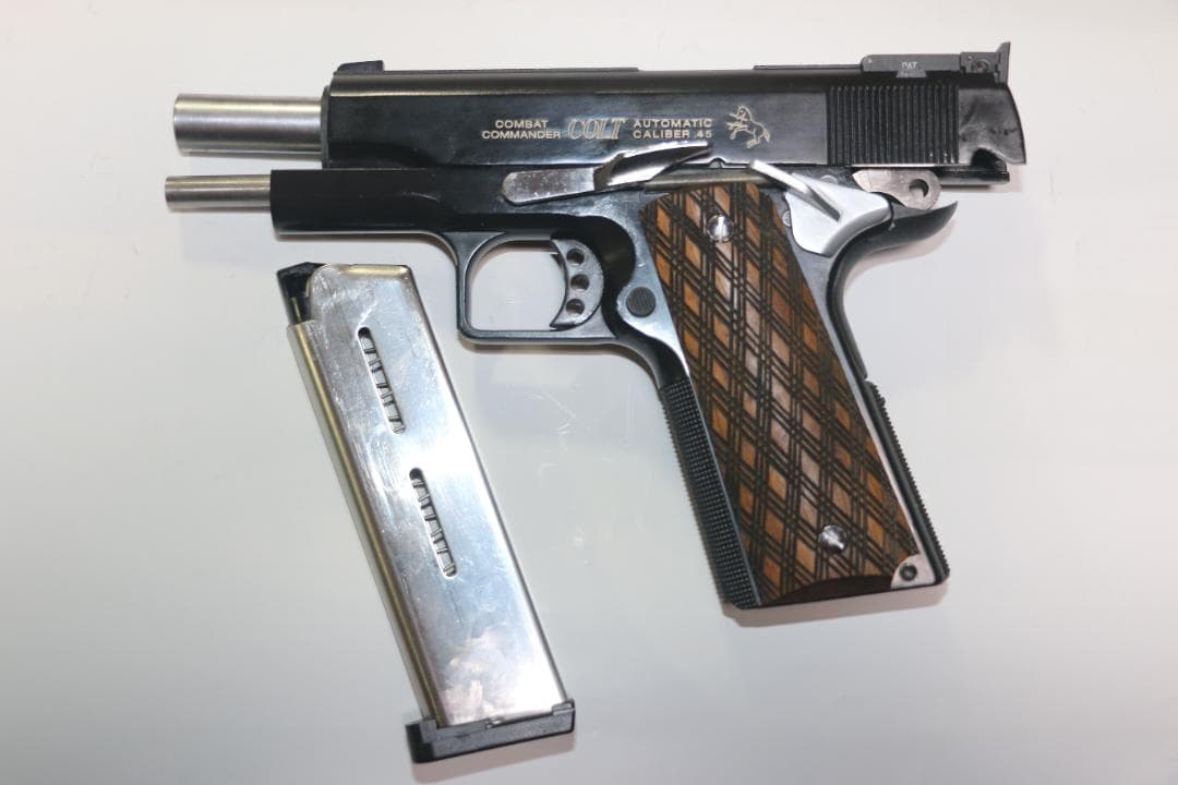 超希少ウェスタンアームズABS樹脂製モデルガン コルトトコマンダーカスタム合法品