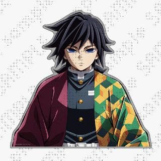 鬼滅の刃 カフェ 冨岡義勇 バストアップ アクリルパネル