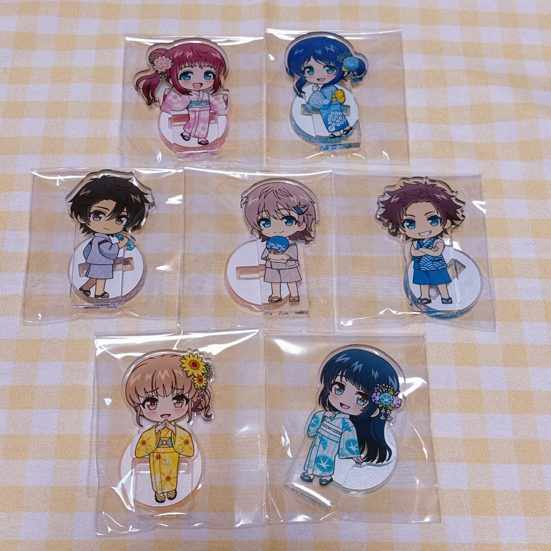 凪のあすから　アクリルスタンド　熊野市　コラボ　宿泊特典　浴衣SD