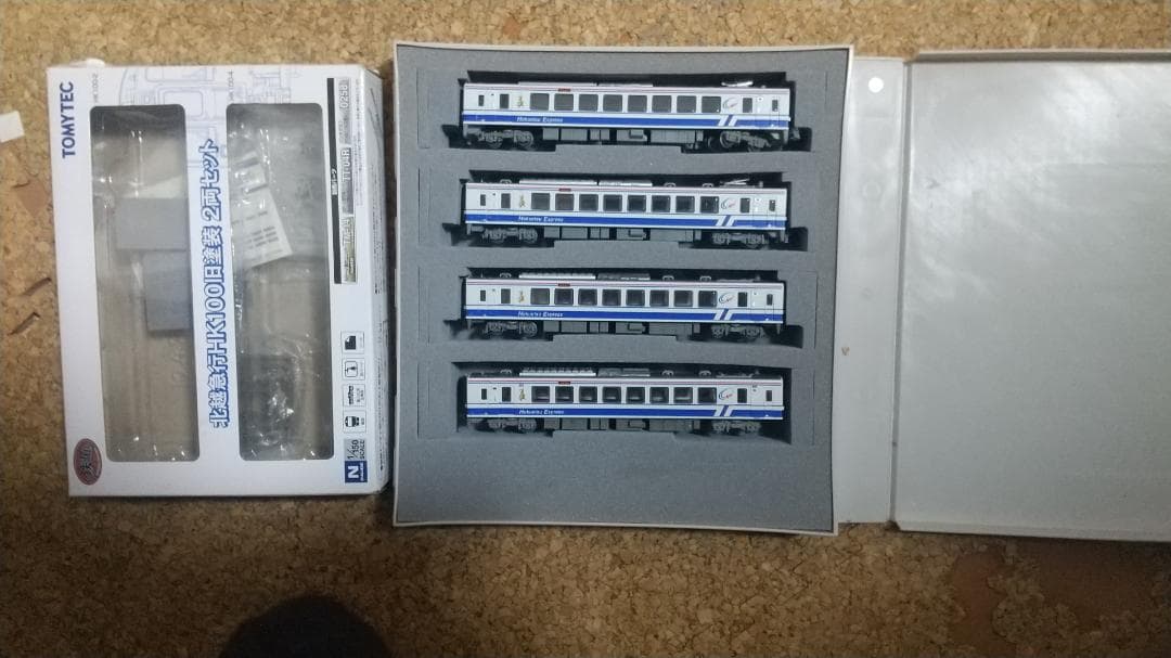 k*o様 鉄コレ　北越急行ほくほく線　HK100旧塗装 2両セット*2 ジャンク