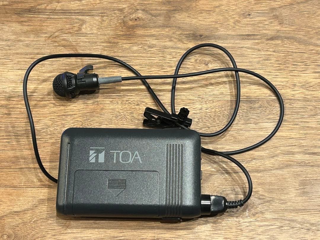 新品　TOA ワイヤレスマイク WM-1320（講演会、演説等に最適）