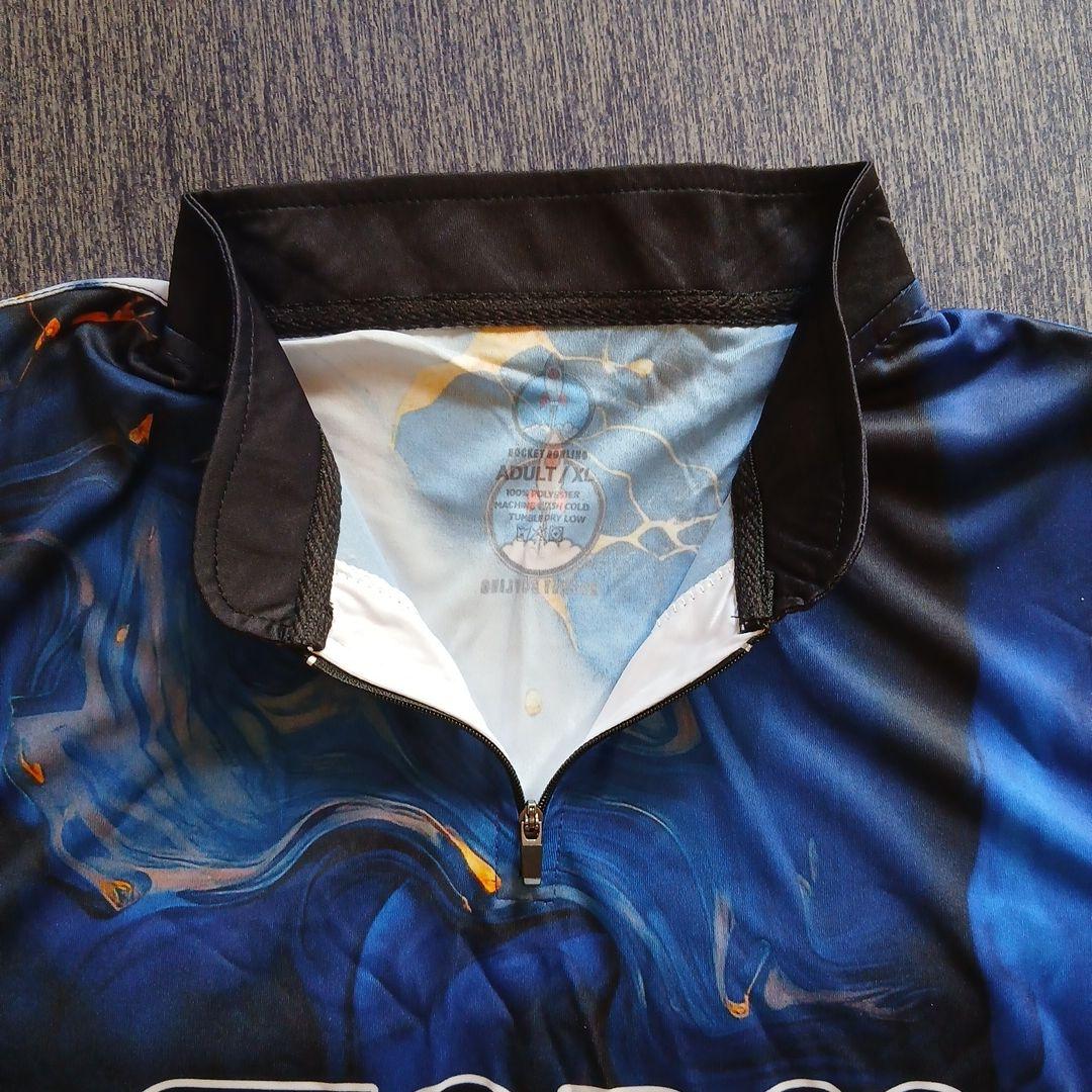 ✨新品✨ボウリングウェア　STORM　2XL　ブルー　マーブル　大きいサイズ