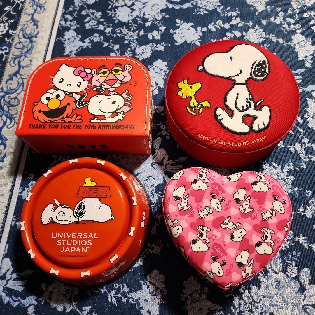 【希少品】USJ キャラクターお菓子空箱 4点セット